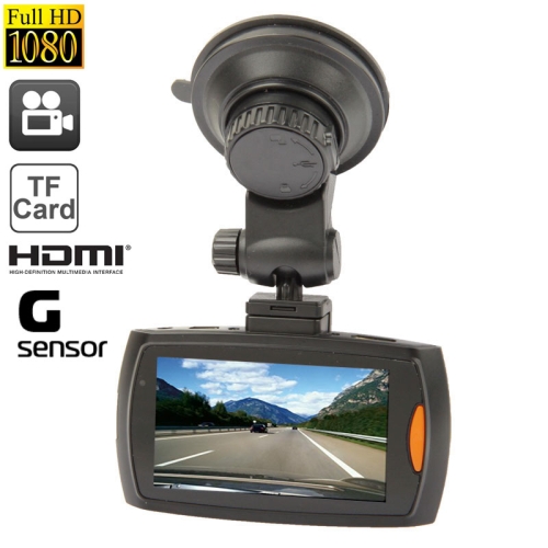 2.7 inch High Resolution LCD Screen 5.0 Mega Pixels CMOS Full HD 1080P Vehicle Blackbox DVR Car Camera Recorder with 6 IR LED Ni